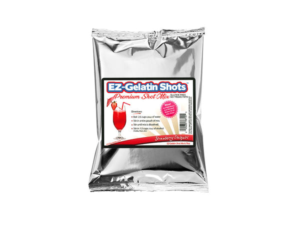 Strawberry Daiquiri Gelatin Shot Mix – EZ-Gelatin Shot Products