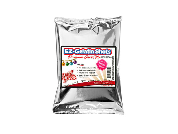 White Peppermint EZ-Gelatin Shot Mix – EZ-Gelatin Shot Products