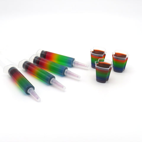 Rainbow Gelatin Shot Mix Bundle