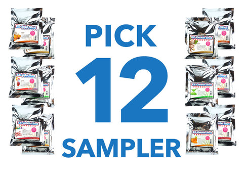 Pick 12 Sampler EZ-Gelatin Shot Mixes